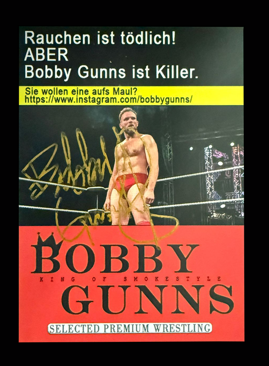 [SIGNIERT] Bobby Gunns Card